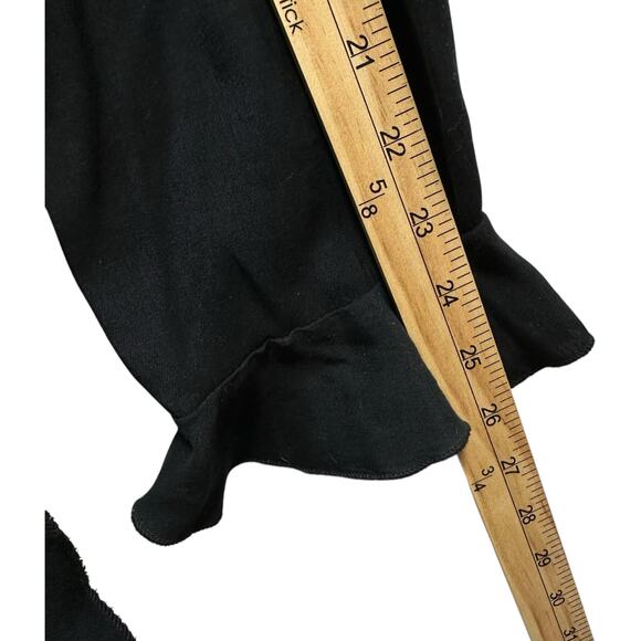 Lane Bryant Ruffled Sleeve Sweatshirt Plus SZ 22/24 Fairygoth Feminine Y2K Cozy - Picture 10 of 13